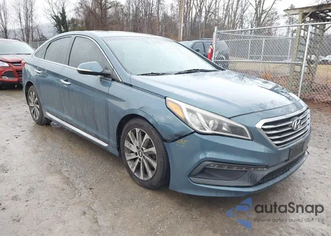 2017 Hyundai Sonata Sport z USA, uszkodzony, nr VIN 5NPE34AF2HH448682